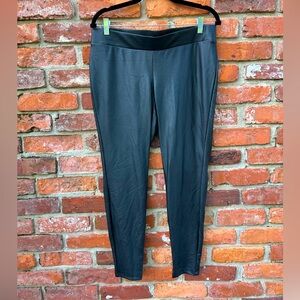 Torrid Black Faux Leather Leggings Size 1X